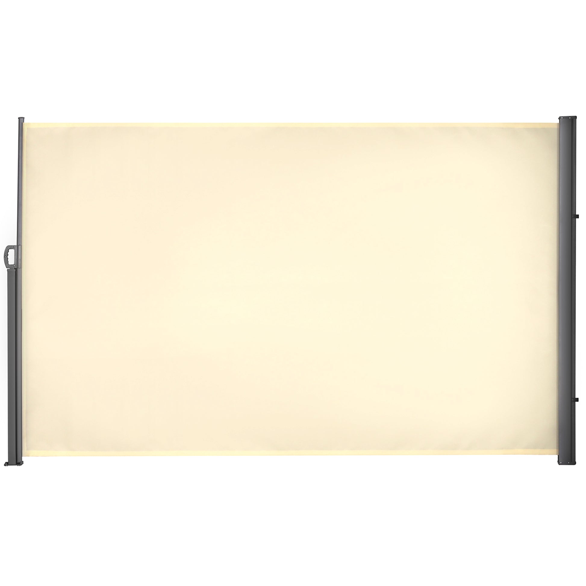 Retractable Sun Side Awning Screen Fence Patio Garden Wall Balcony (5)