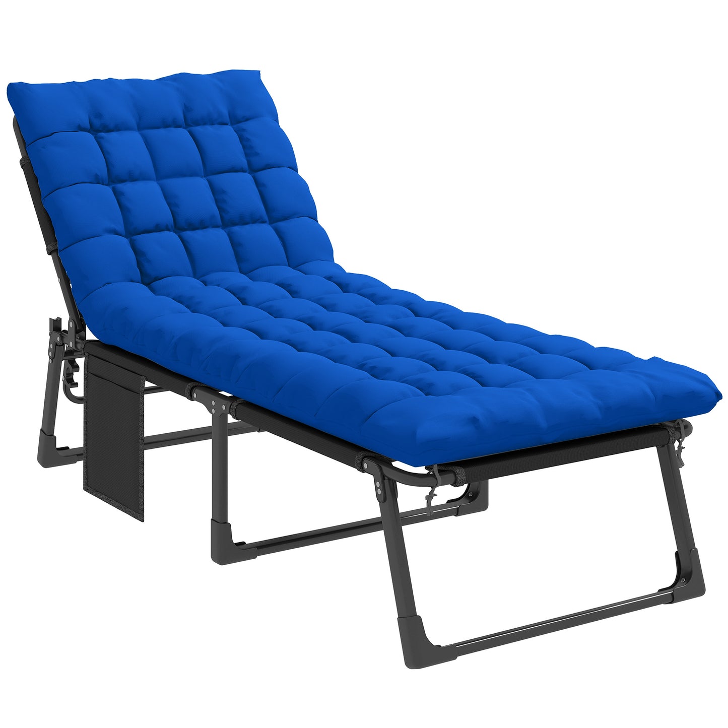 Folding Sun Lounger for Garden