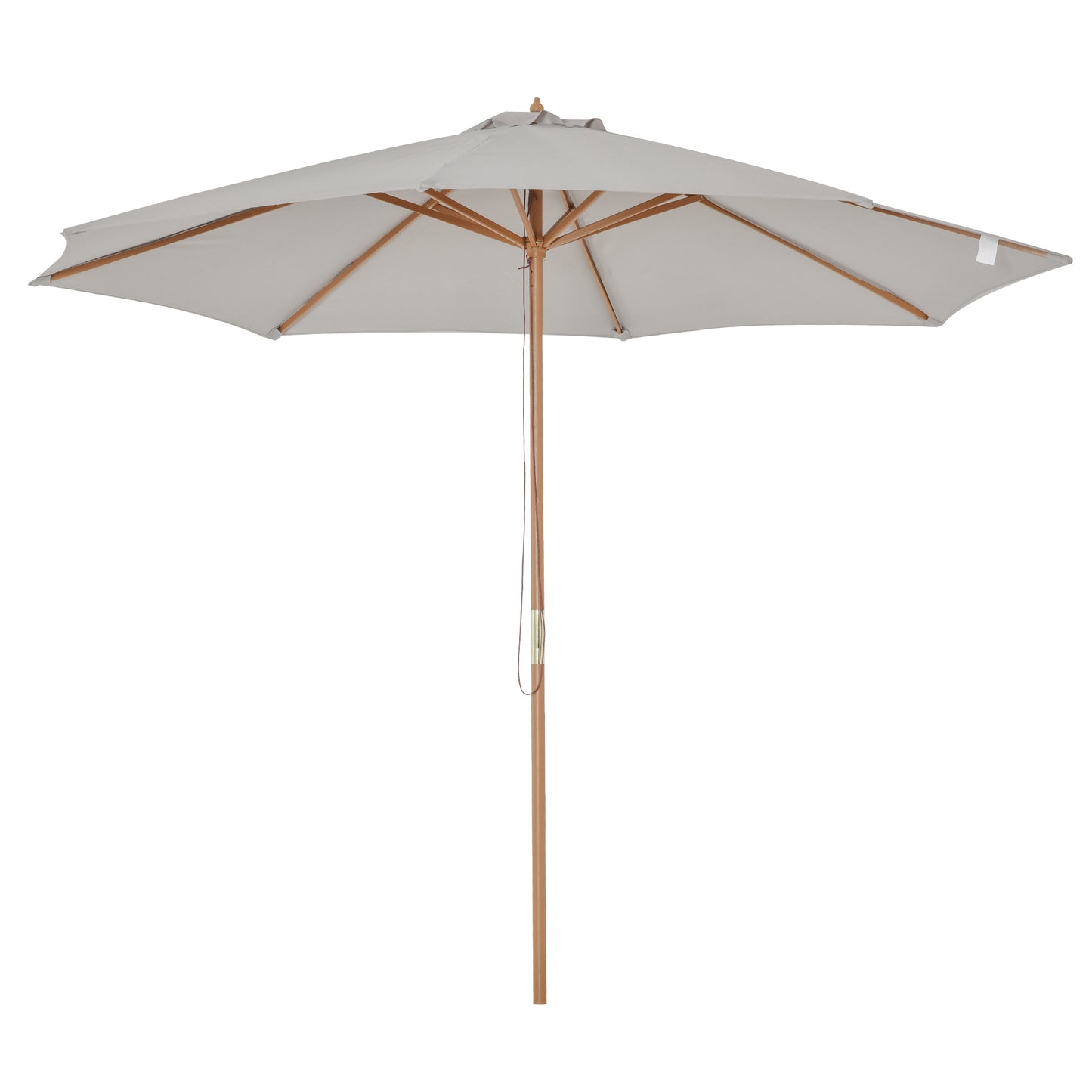 3(m) Garden Parasol, Pulley Operated Patio Umbrella