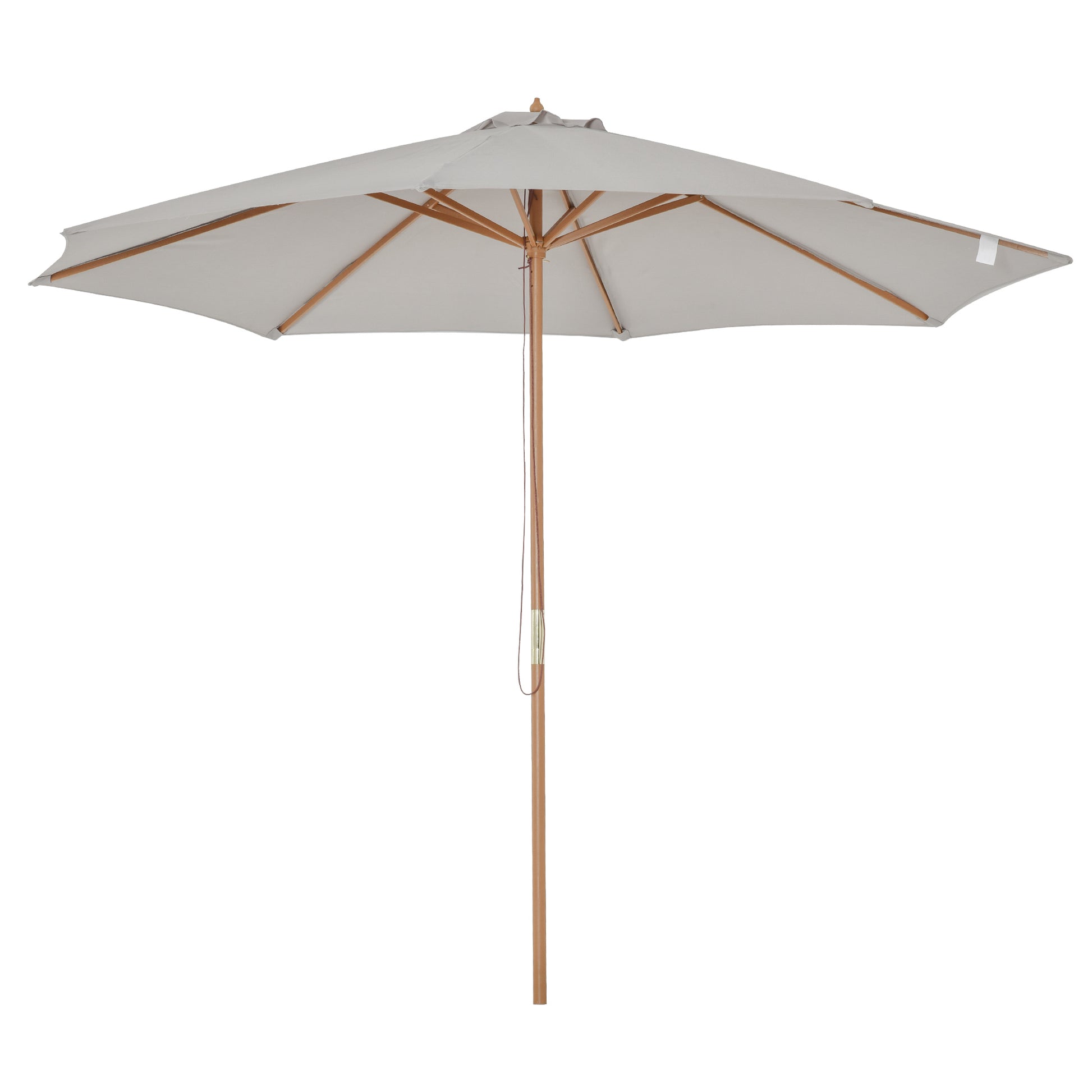 3(m) Garden Parasol, Pulley Operated Patio Umbrella