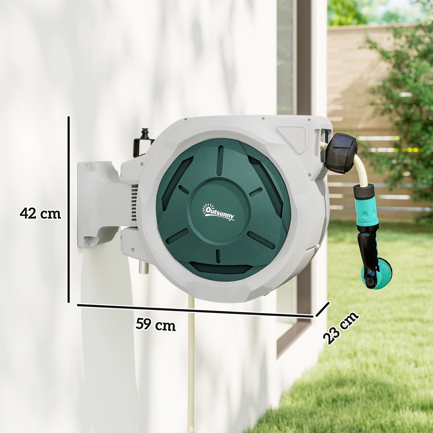Retractable Hose Reel Wall Mounted