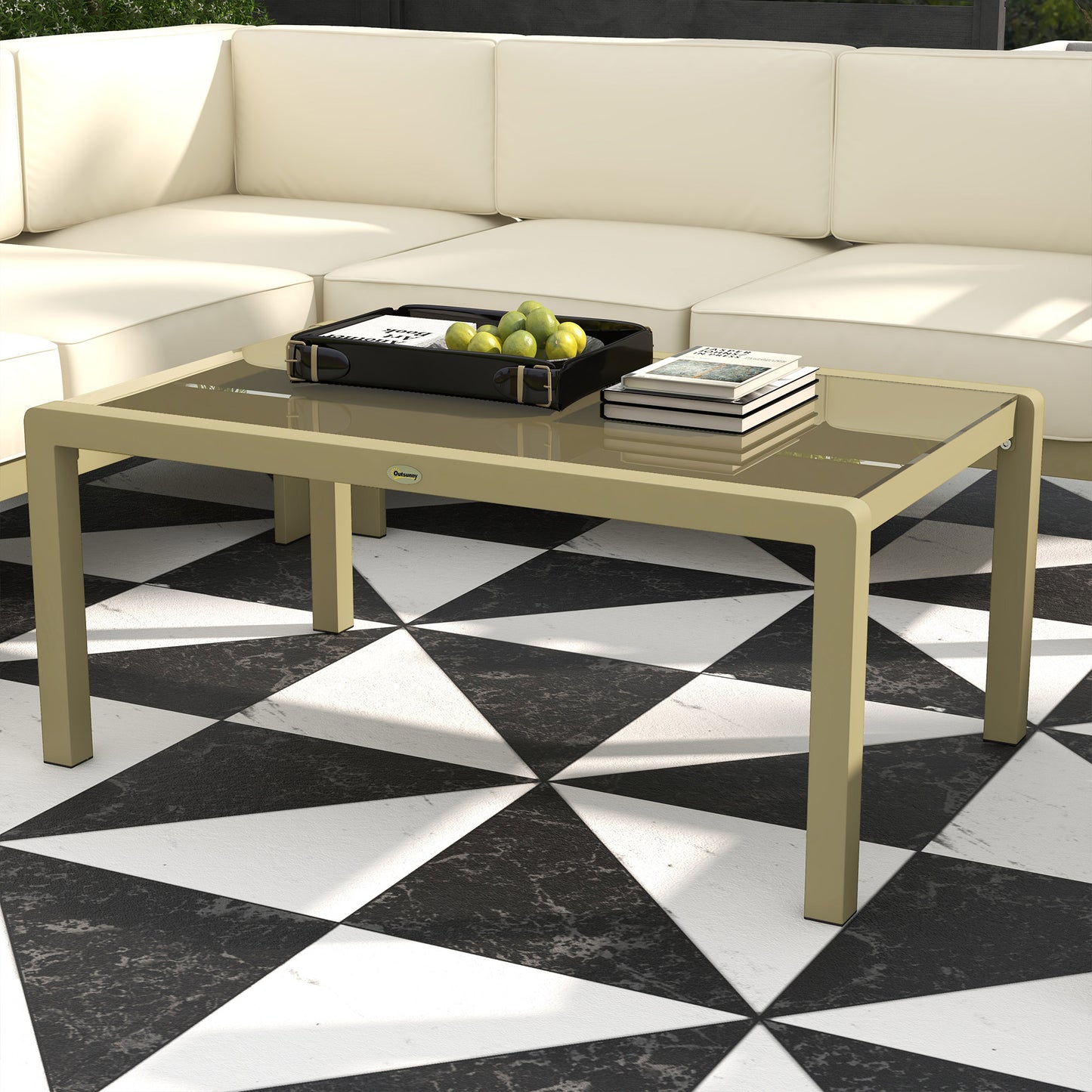5-Piece Garden Corner Sofa Set with Cushions