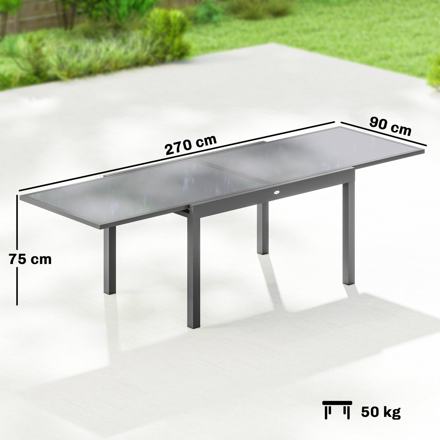 Extending Garden Table for 6-10