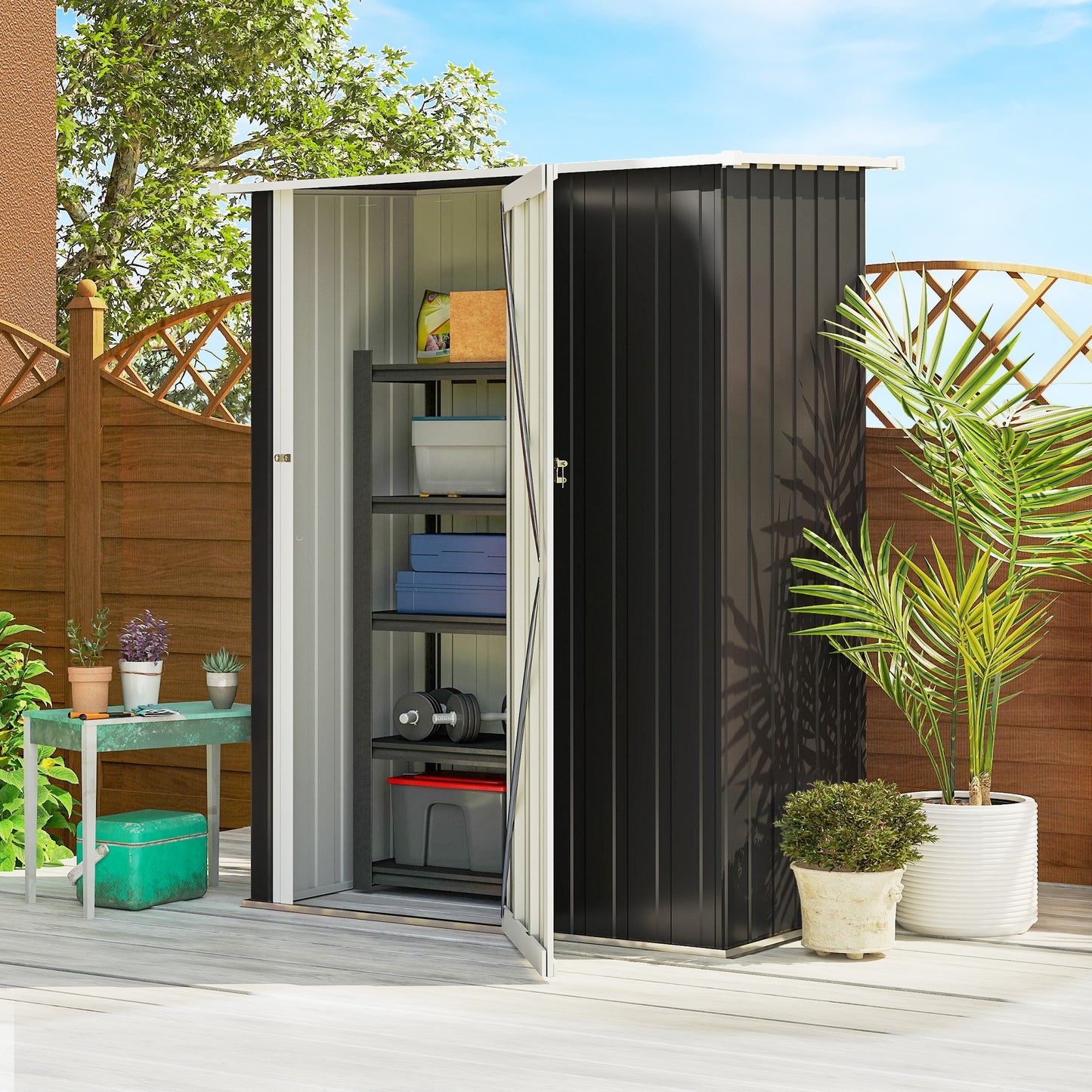 5ft x 3ft Garden Storage Shed