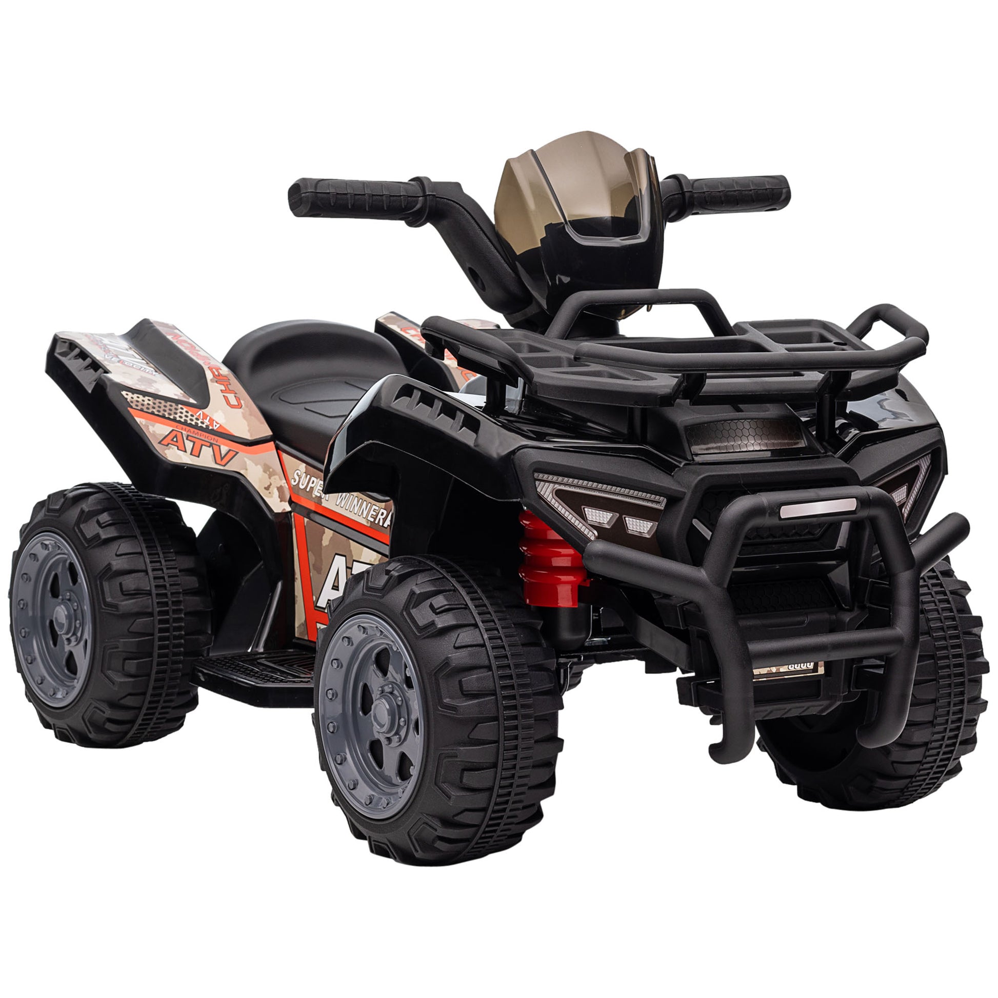 Kids Ride-on Four Wheeler ATV Car with Real Working Headlights