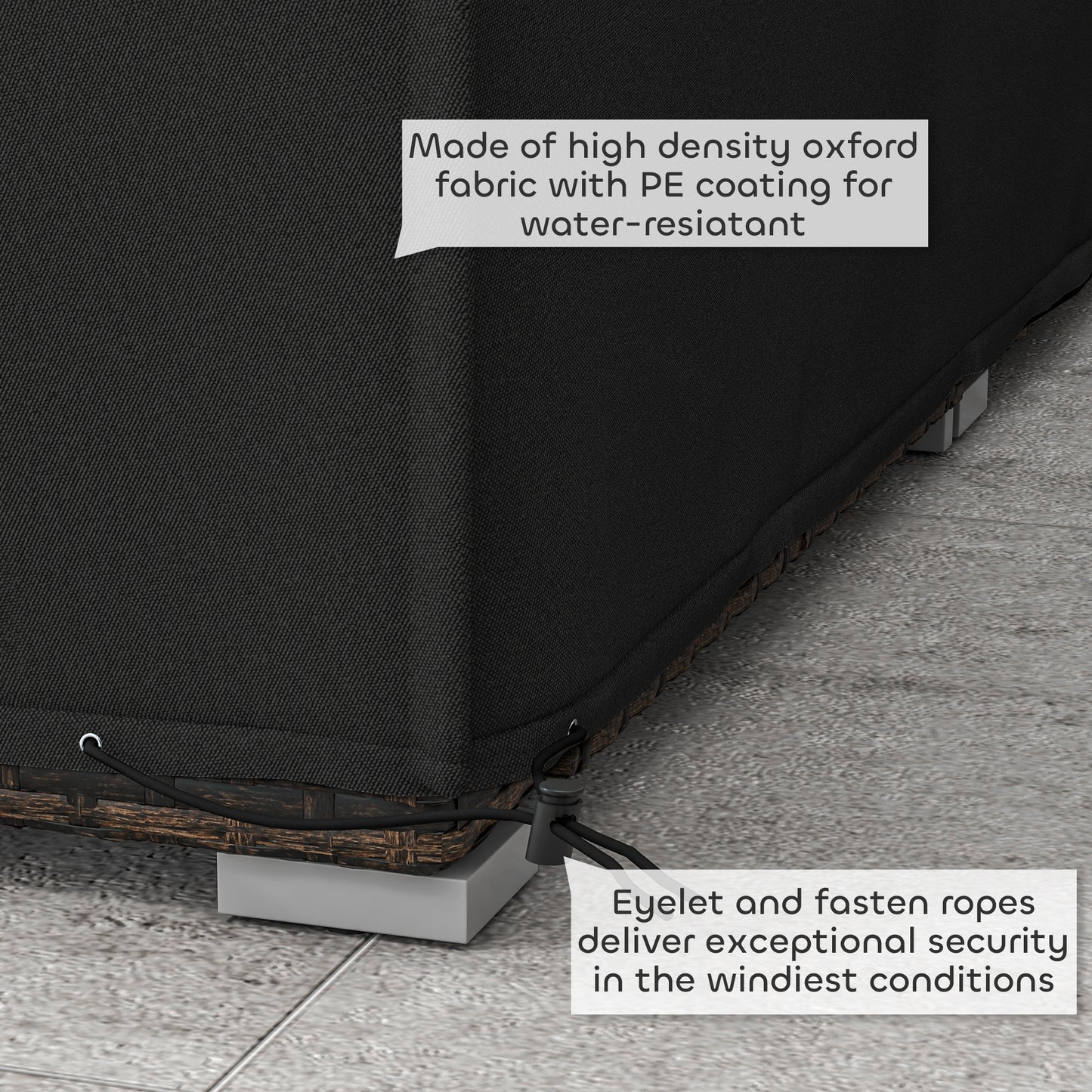 155 x 222cm Waterproof Furniture Cover