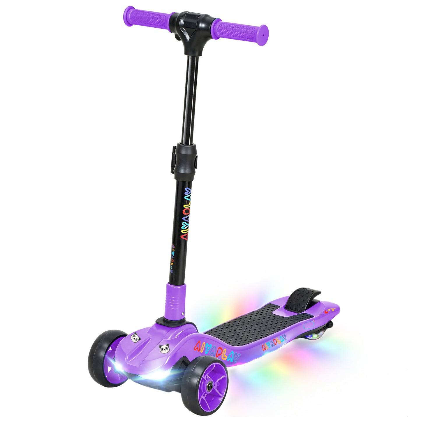 Three-Wheel Foldable Electric Scooter for Kids Aged 6-10 Years