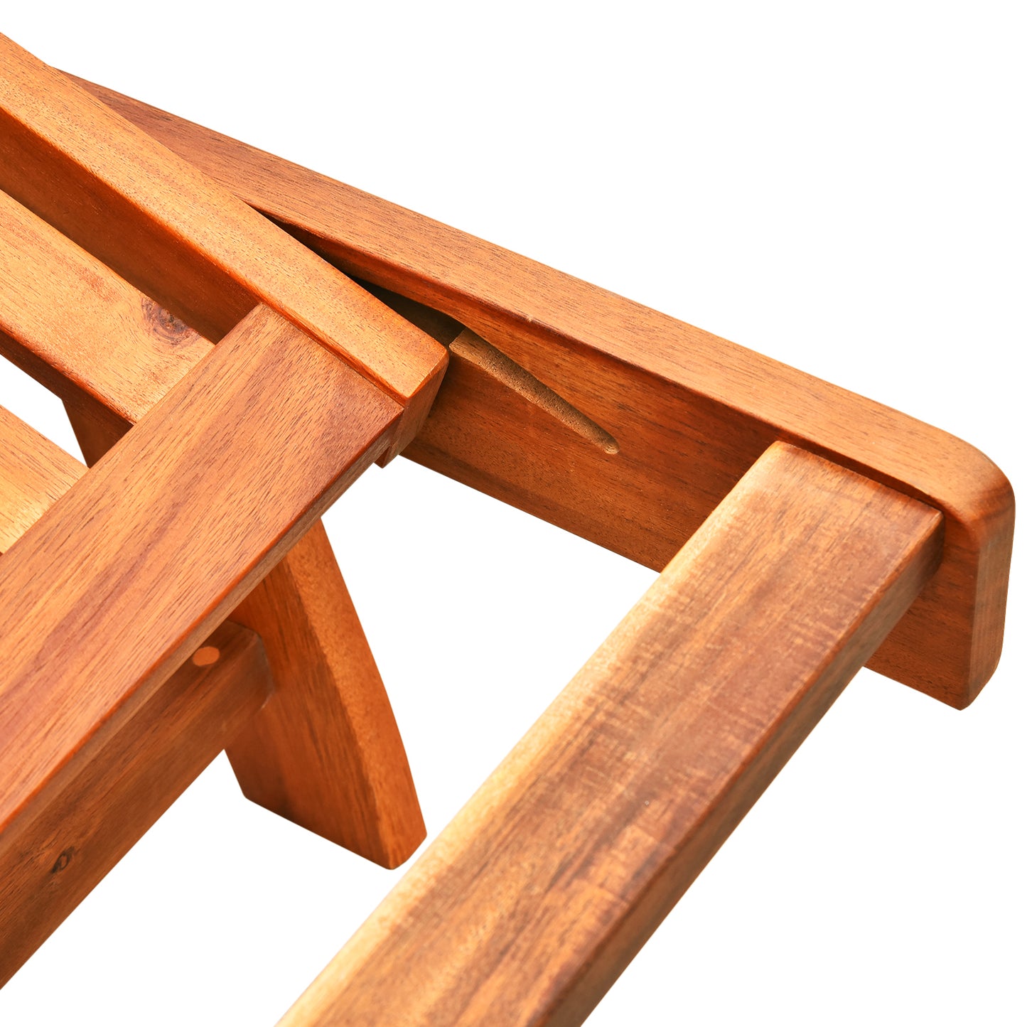 Folding Wooden Sun Lounger