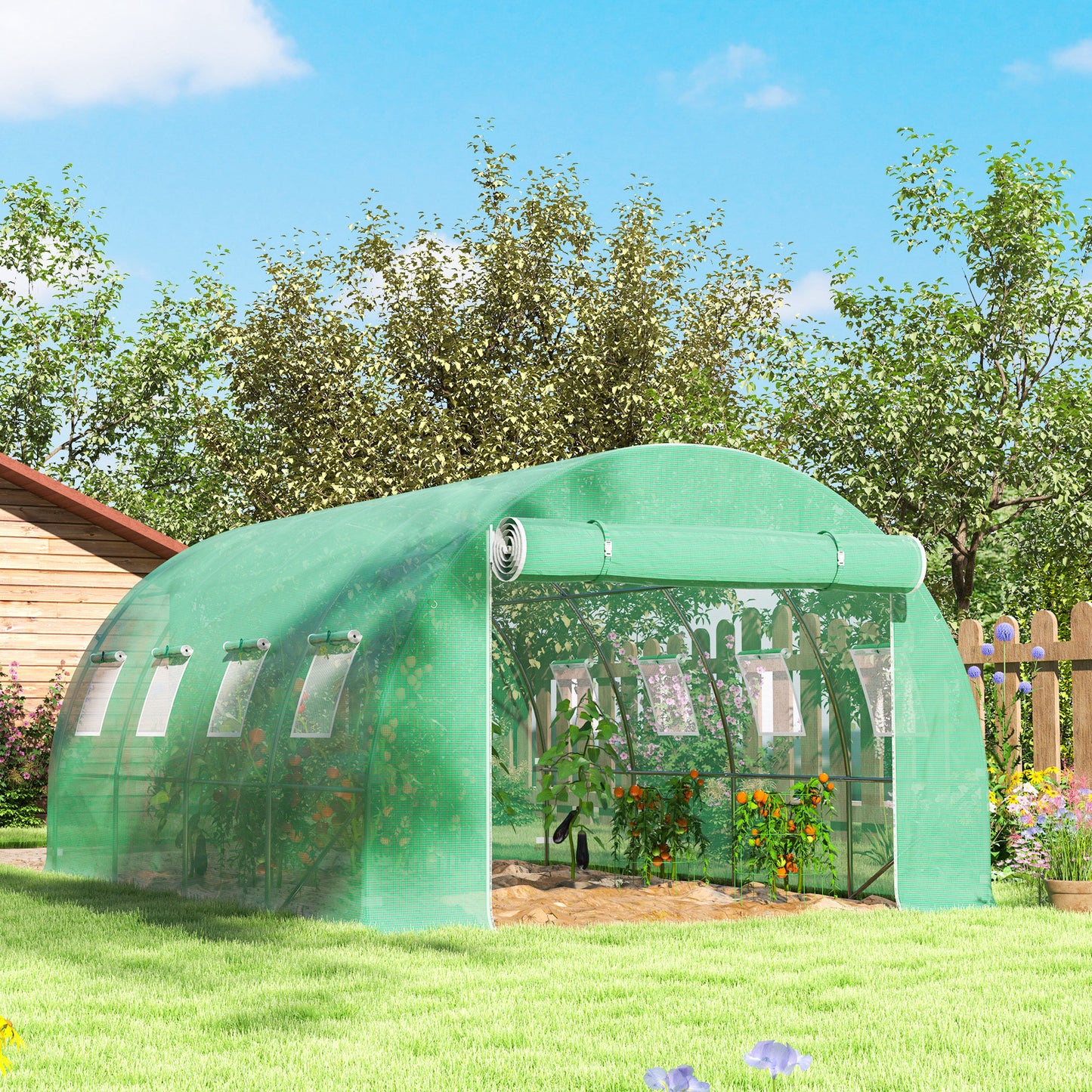 4 x 3 x 2m Polytunnel Greenhouse Replacement Cover ONLY Winter