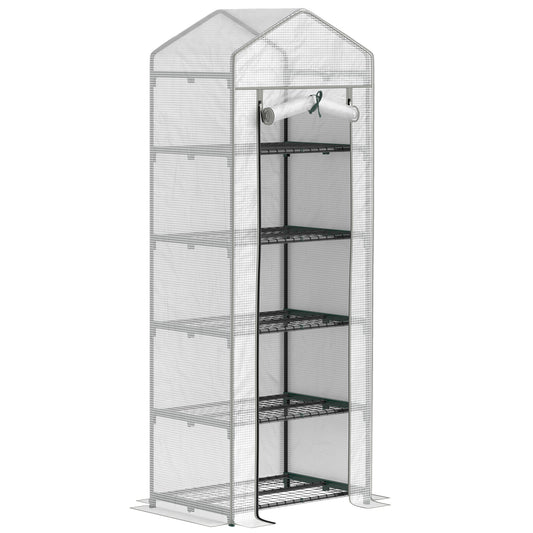 193cm Five Shelf Mini Greenhouse