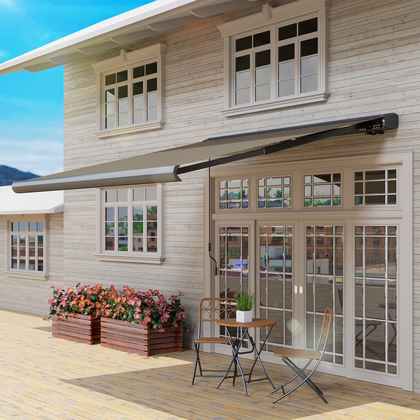 3 x 2.5 m Electric Awning with Remote Controller