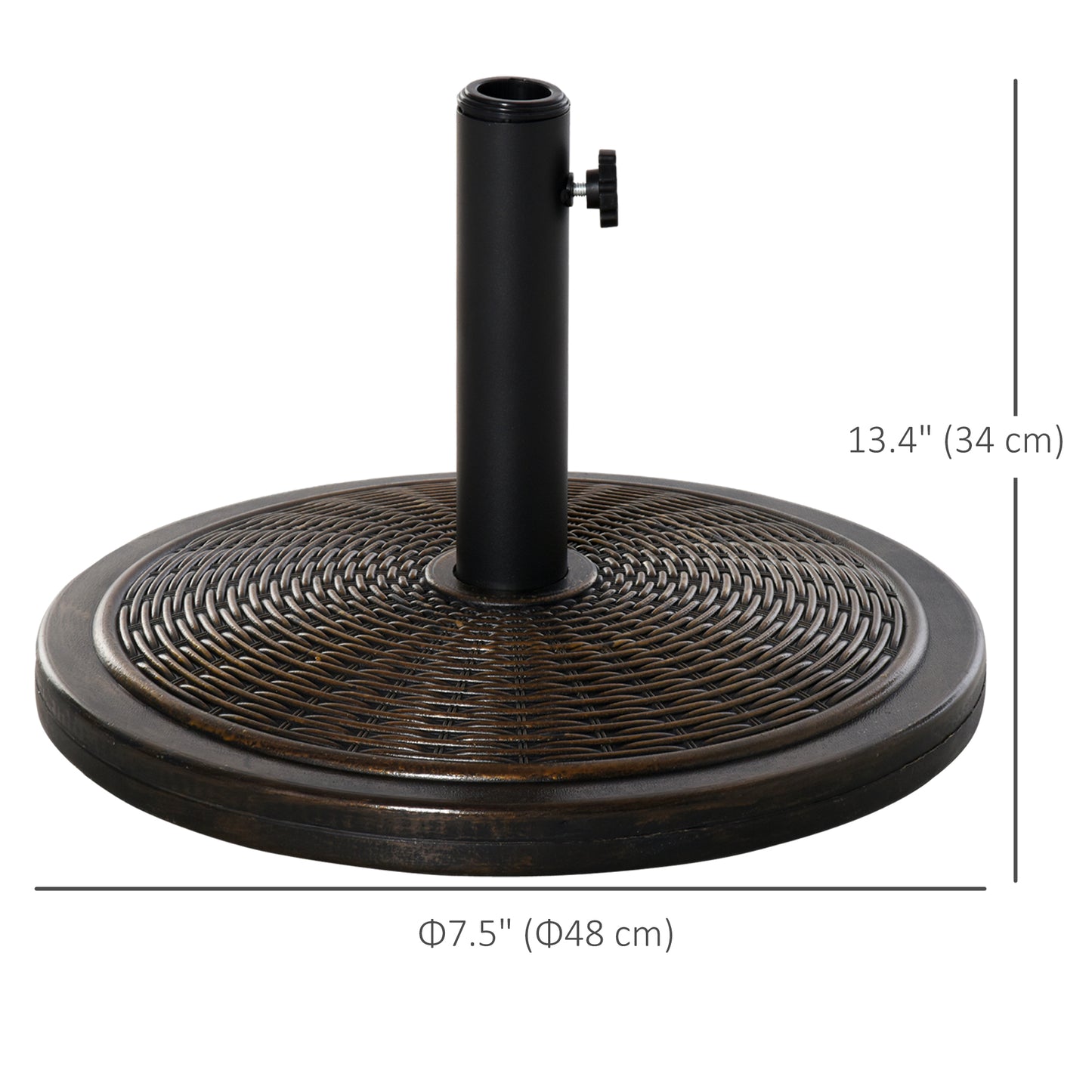 13kg Garden Parasol Base Holder