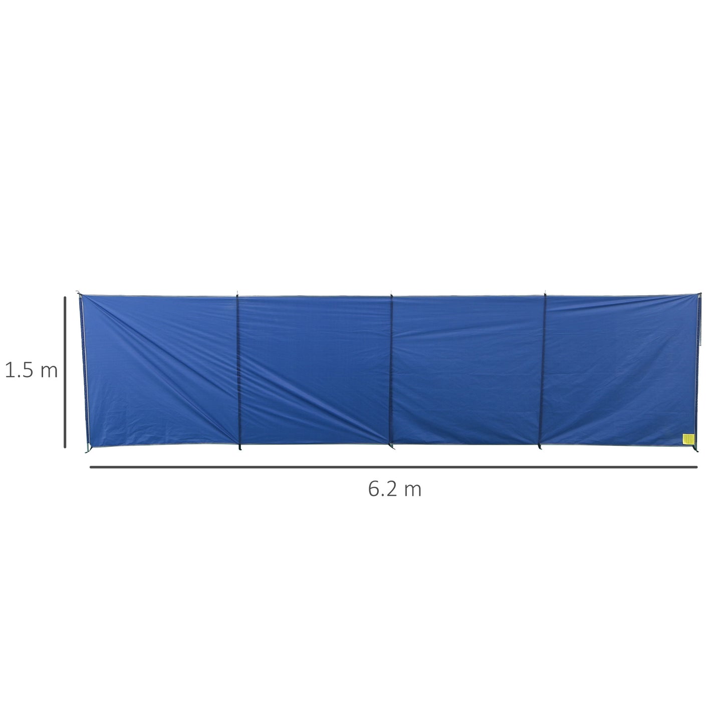 Camping Windbreak, Foldable Portable Wind Blocker w/ Carry Bag