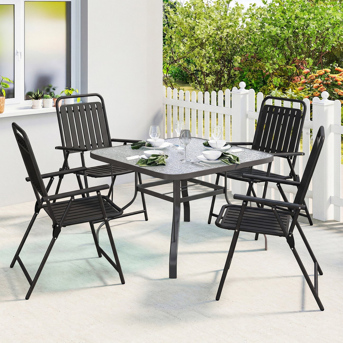 Folding Garden Chairs, Garden Dining Chairs