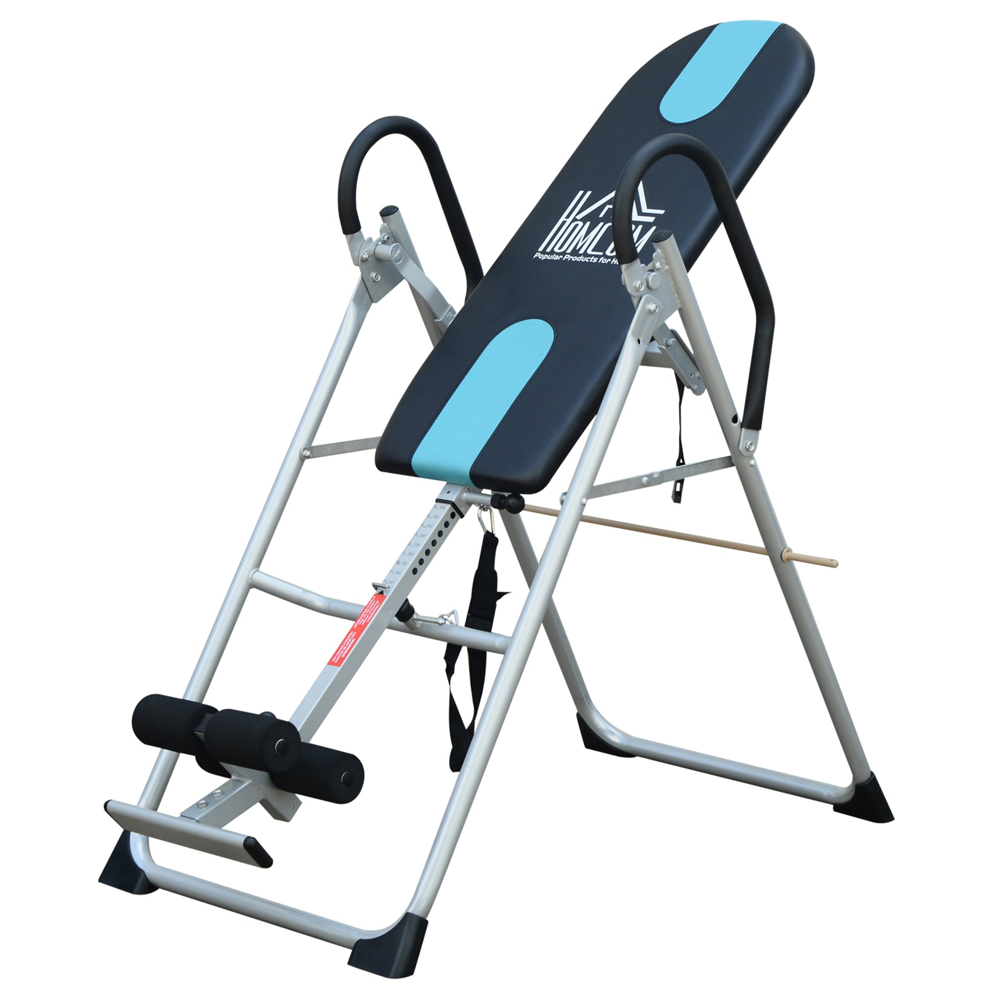 Foldable Gravity Inversion Table Back Therapy Home Fitness Bench