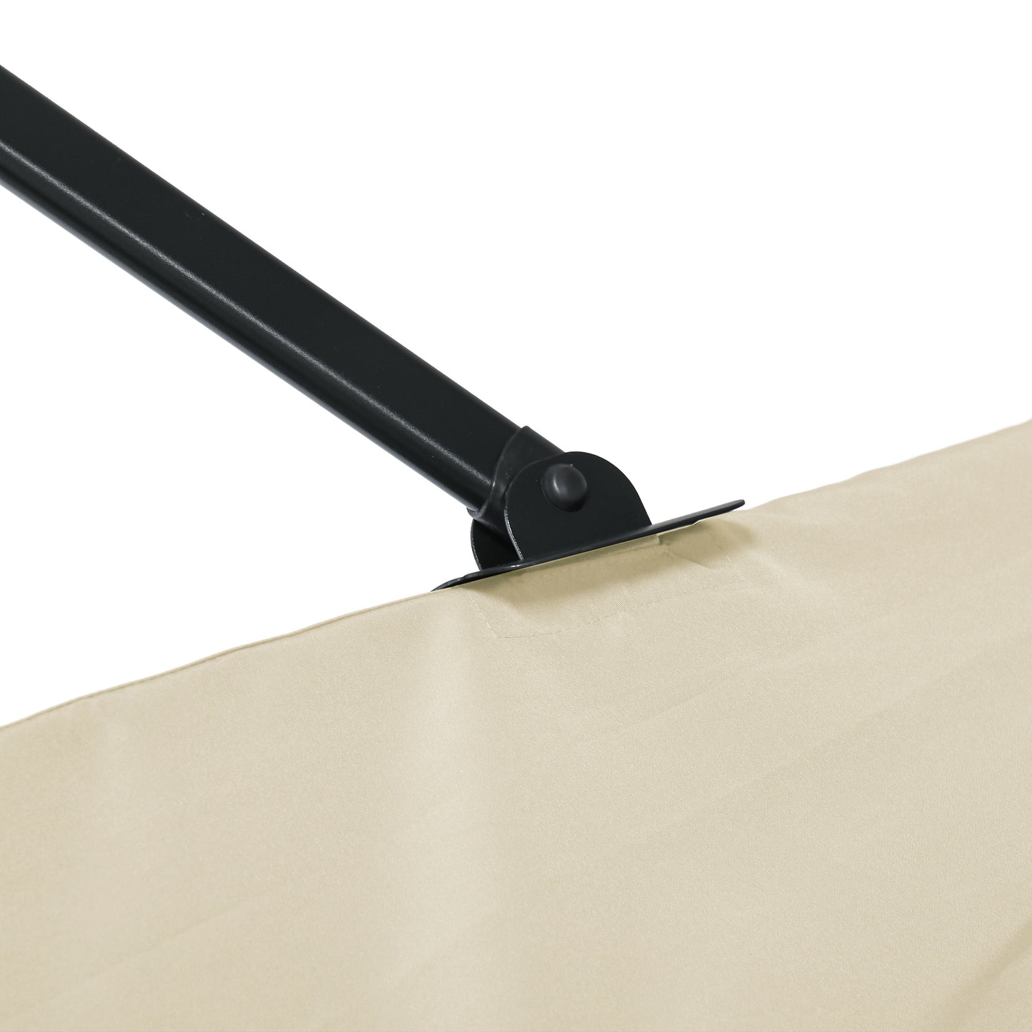 2.5 x 2.5m Patio Offset Parasol Umbrella Cantilever Hanging
