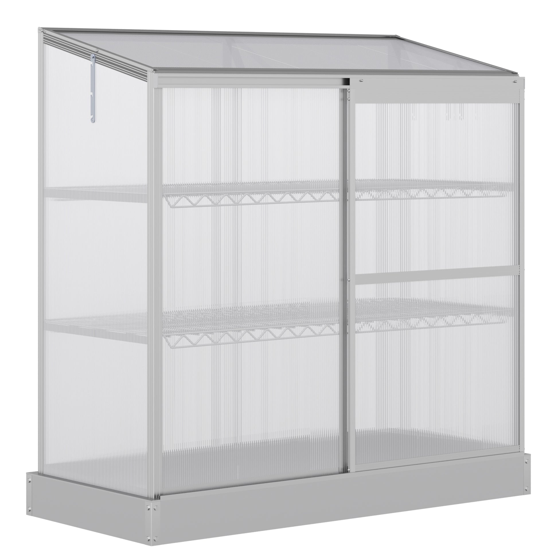 3 Tier Greenhouse Garden Outdoor Cold Frame Plant Flower Growth