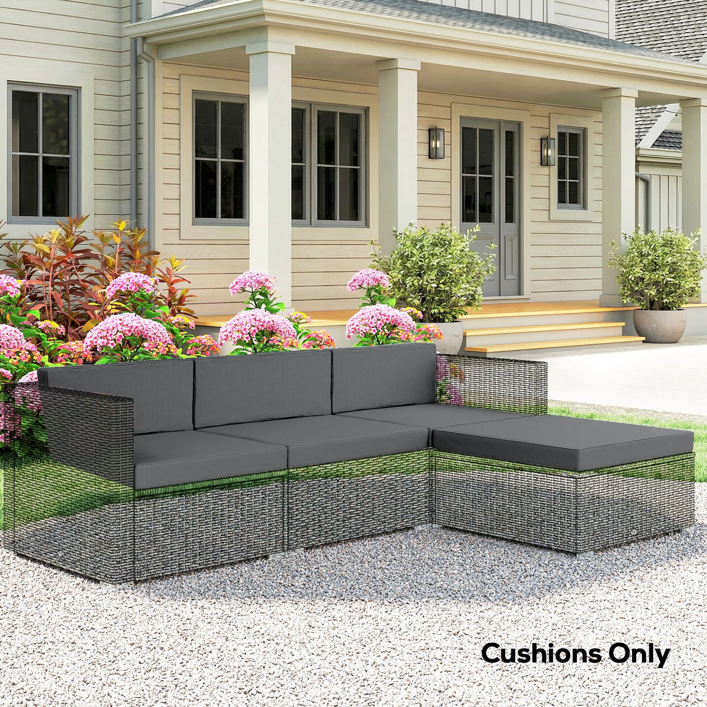 7-Piece Patio Furniture Cushions