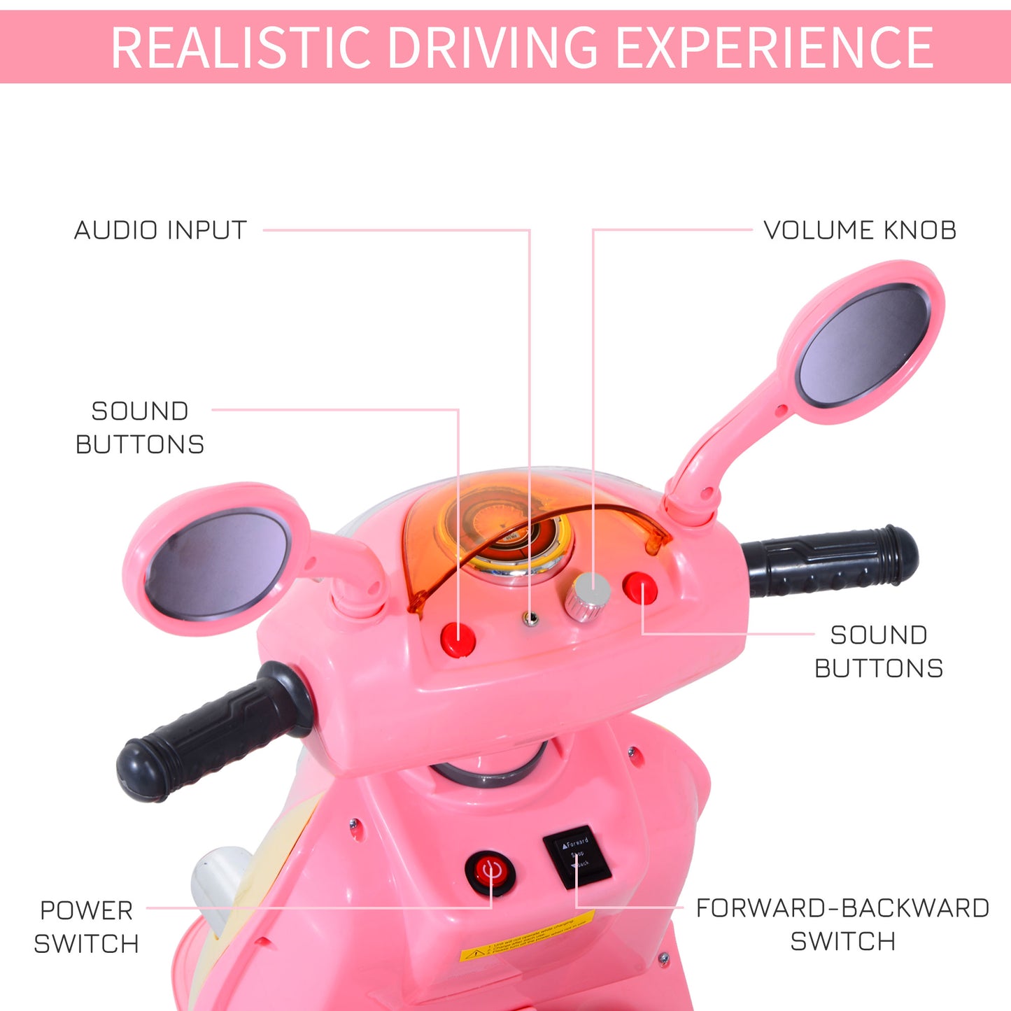 Kids Electric Ride On Toy Car 6V Electric Motorbike