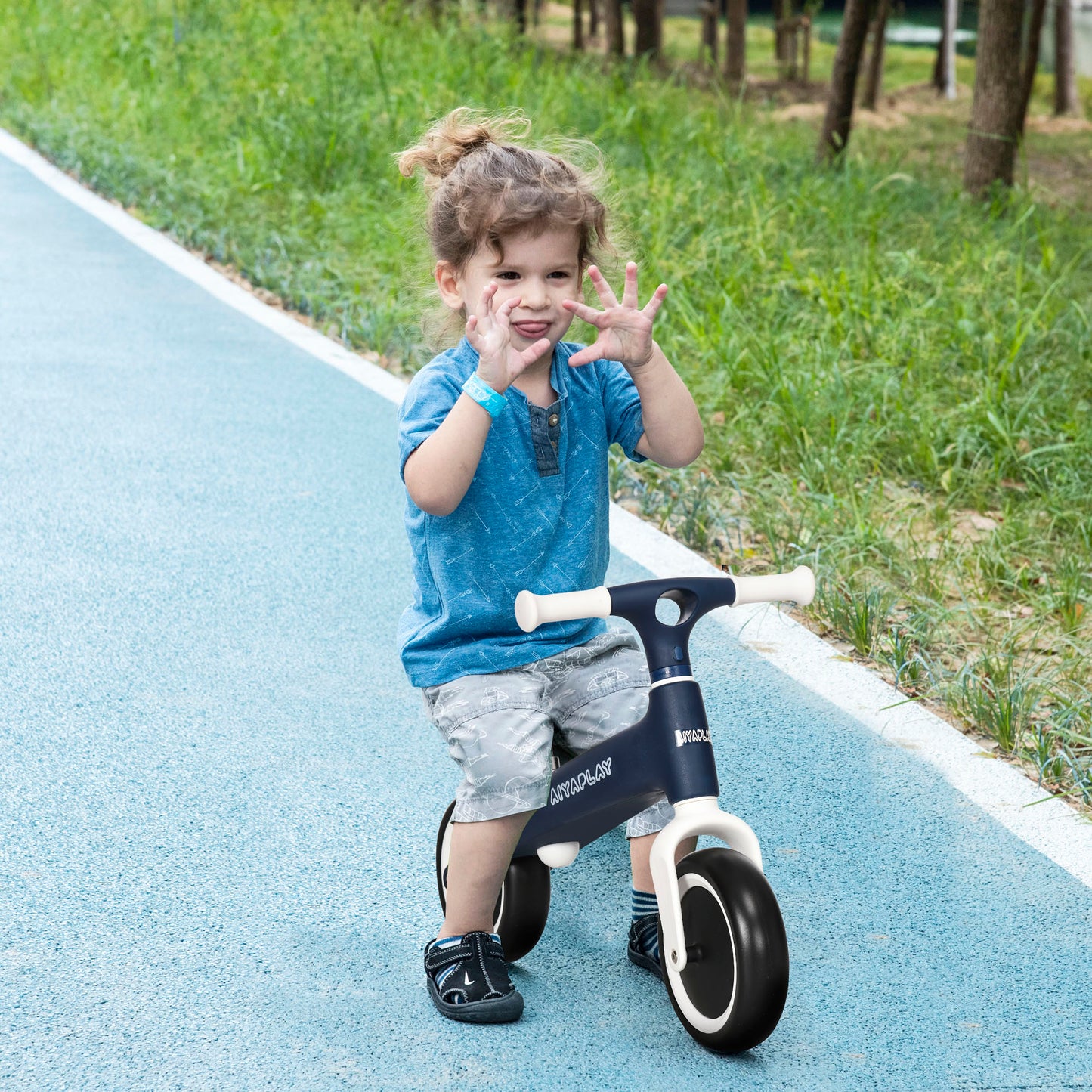 Baby Balance Bike, with Adjustable Seat, for 1.5-3 Years