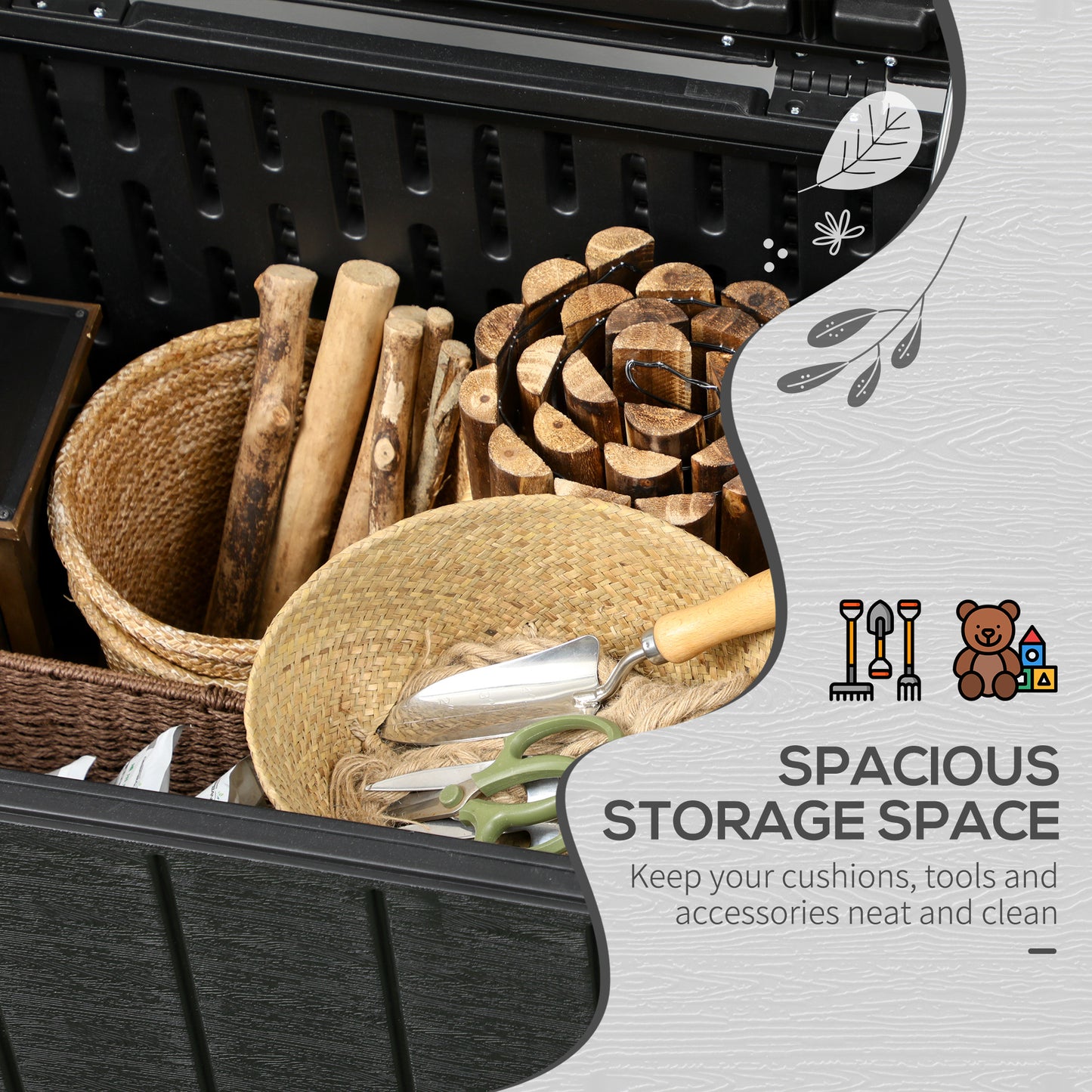 336 Litre Garden Storage Box