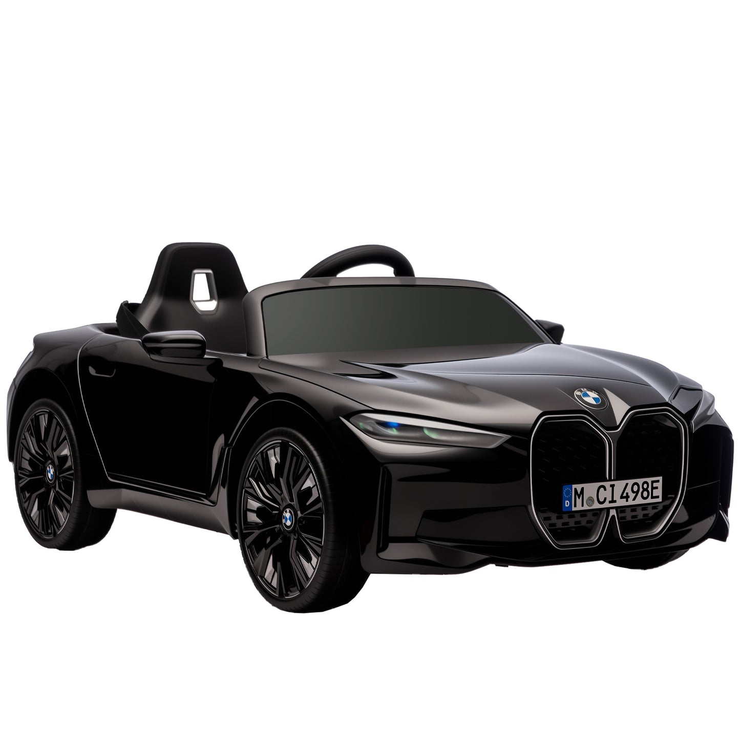 BMW i4 Licensed 12V Kids Electric Ride-On Car, with Remote Control