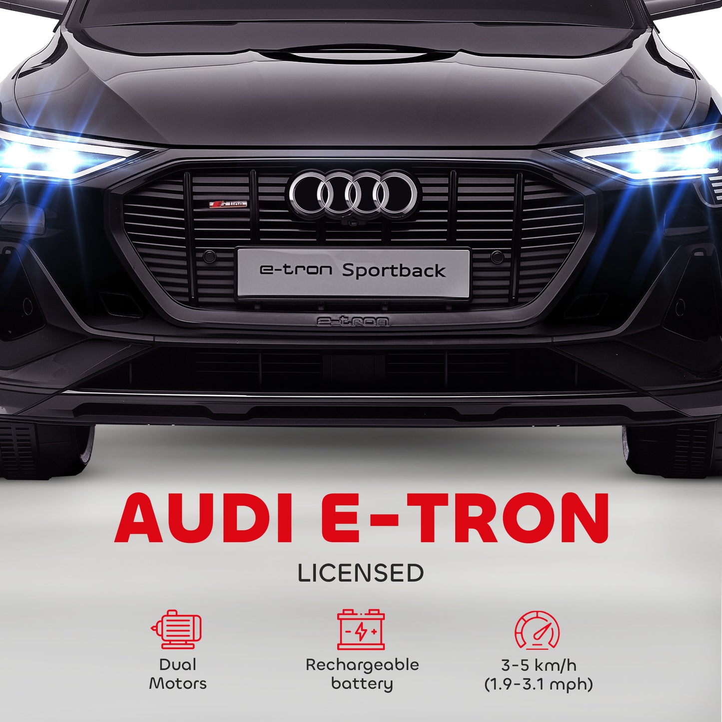 Audi E-tron Licensed 12V Kids Electric Ride on