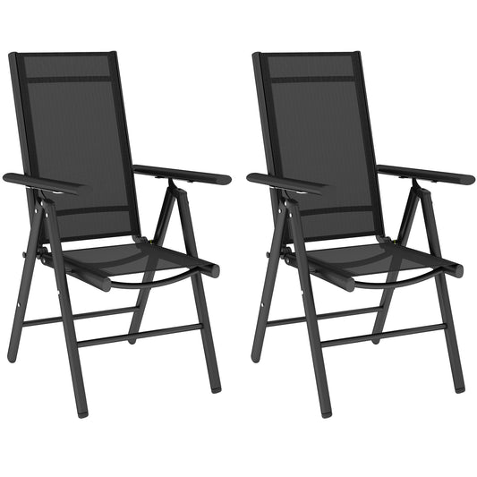 Set of 2 Folding Garden Chairs