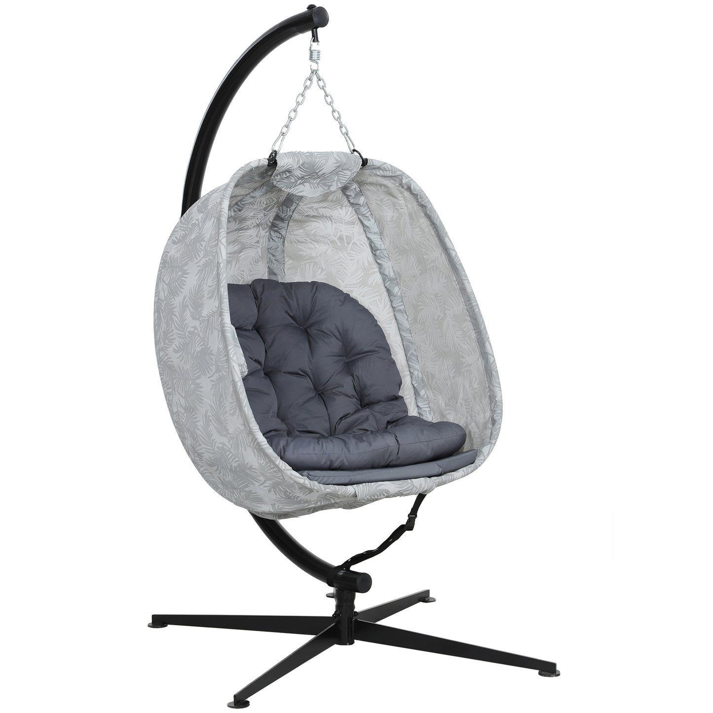 Hanging Egg Chair Outdoor Indoor Garden Swing Chair (4)