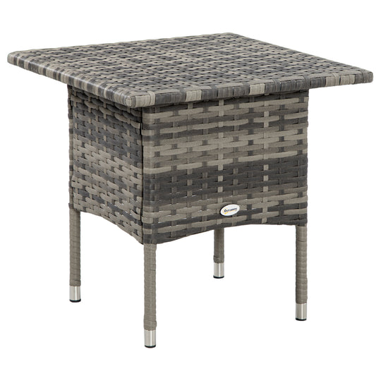 Rattan Side Table, Outdoor Coffee Table