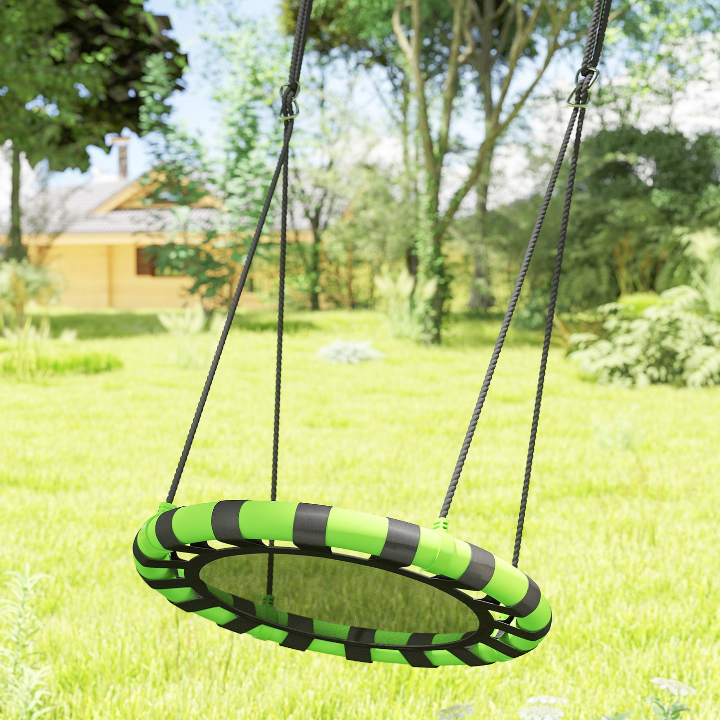 60cm Diameter Kid Nest Swing Seat with Height Adjustable Ropes