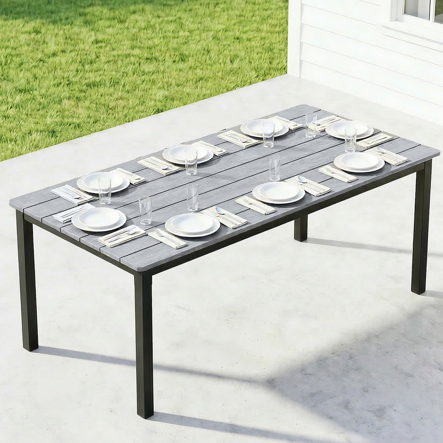 Garden Dining Table for 6-8 Person