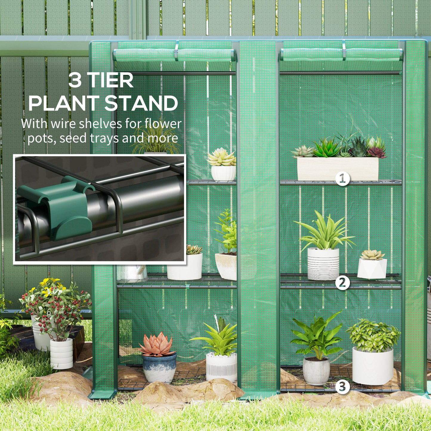 Three-Tier Mini Greenhouse (2)