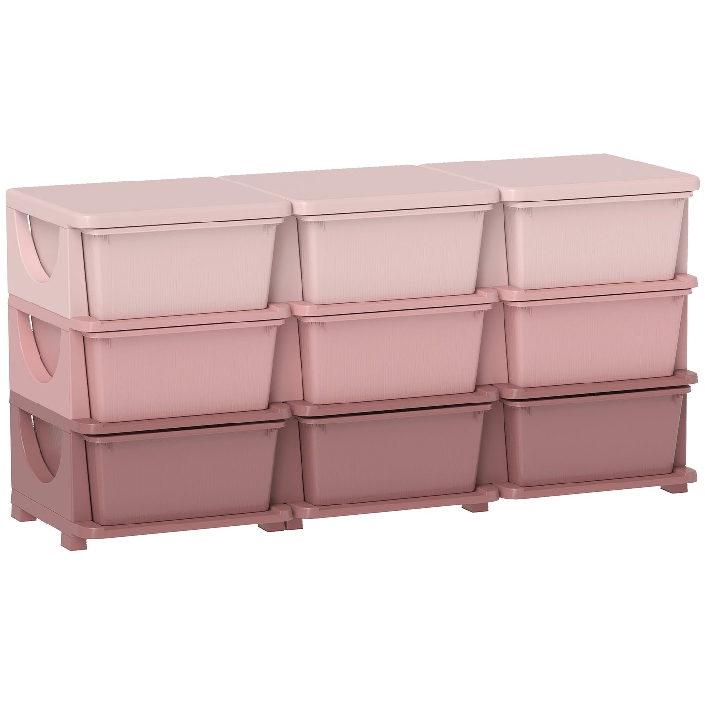 Kids Storage Unit, with Nine Drawers