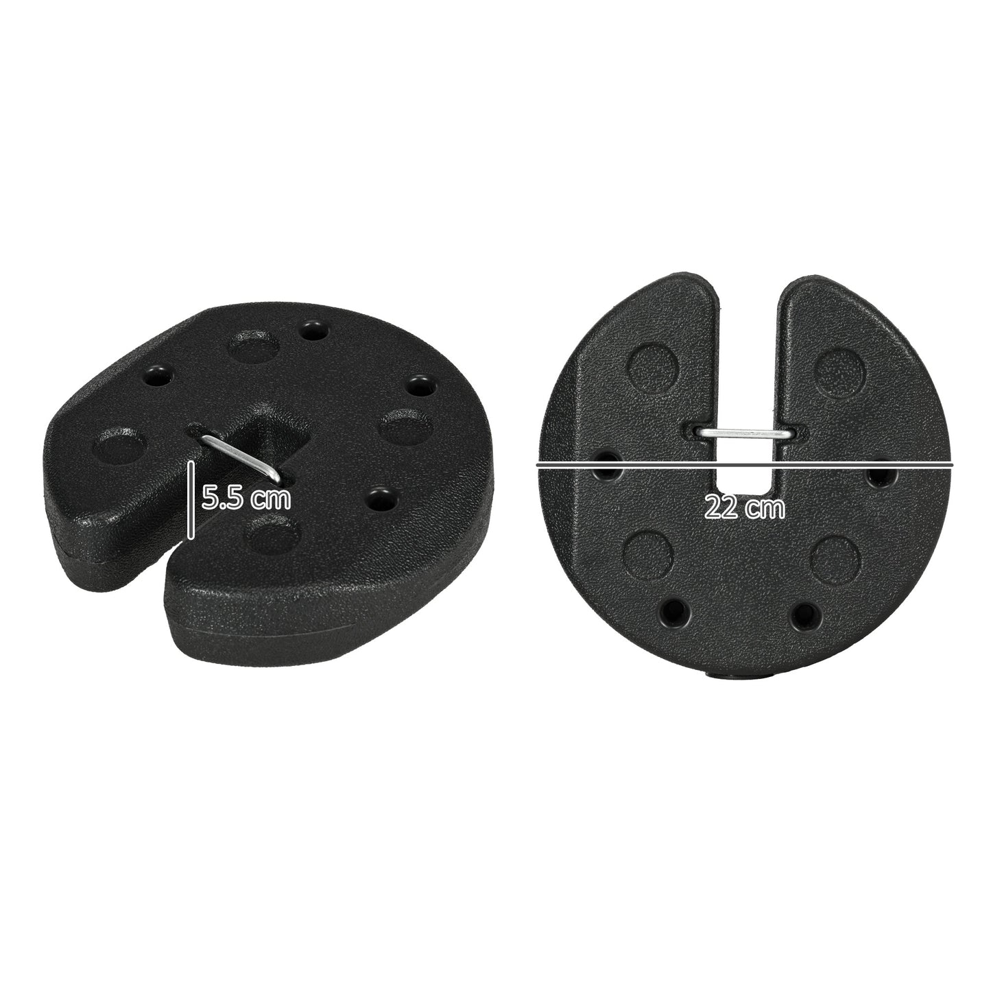 Gazebo Weights Set of 8, 24KG Weights for Gazebo Legs