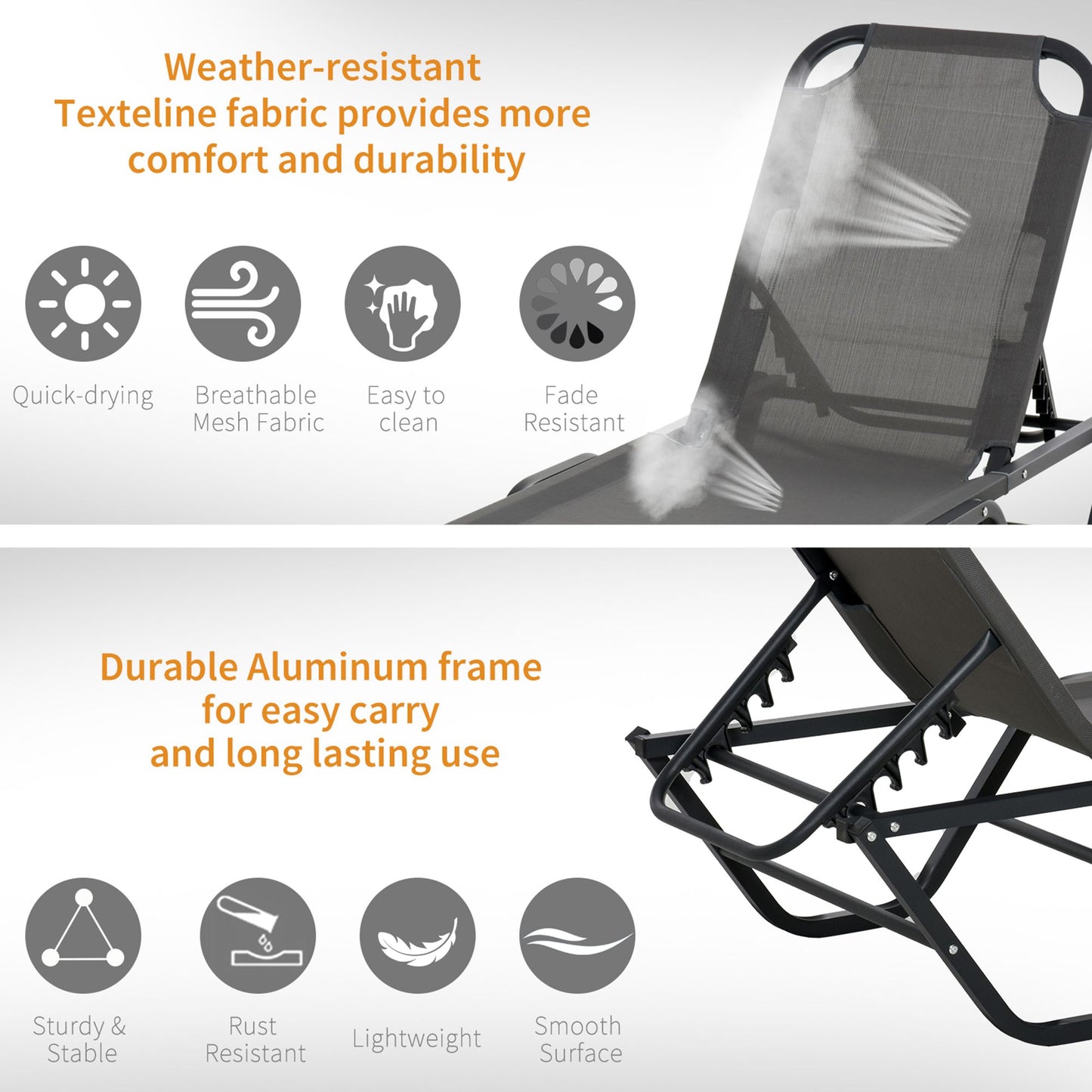 Sun Lounger Relaxed Recliner
