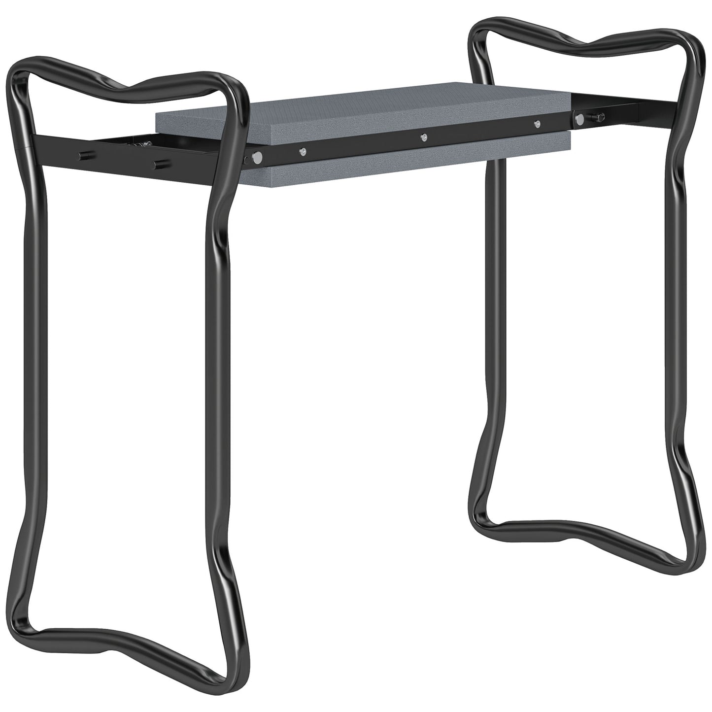 2 In 1 Garden Kneeler Seat Kneeling Pad Support Bench Foldable Knee
