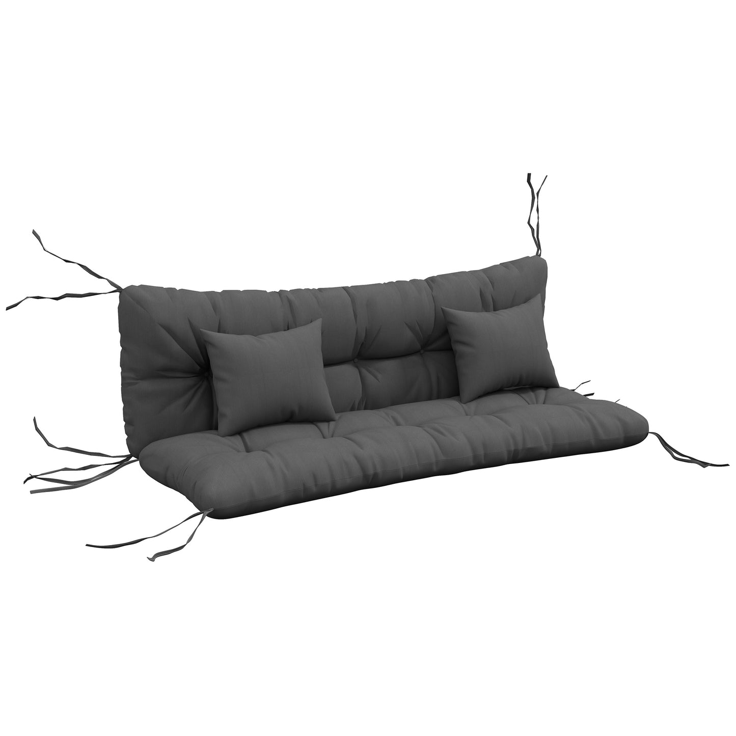 Back and Seat Cushion Replacement with 2 Pillows