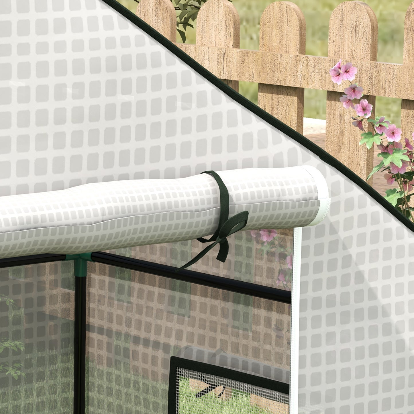 Greenhouse Cover Replacement Walk-in PE Hot House Cover (1)