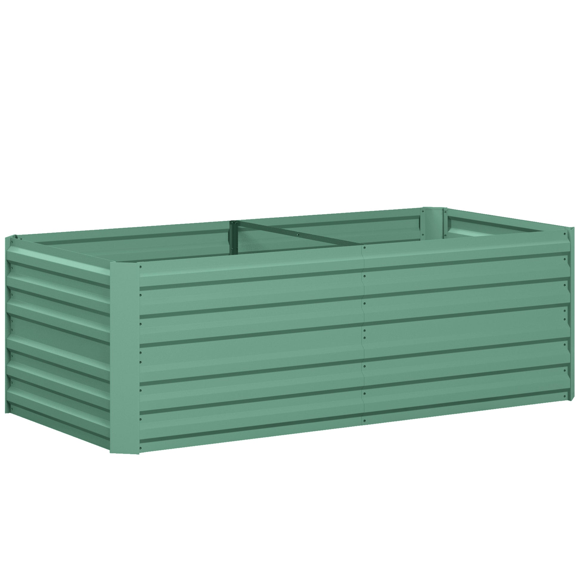 Raised Beds for Garden, Galvanised Steel Outdoor Planters (2)
