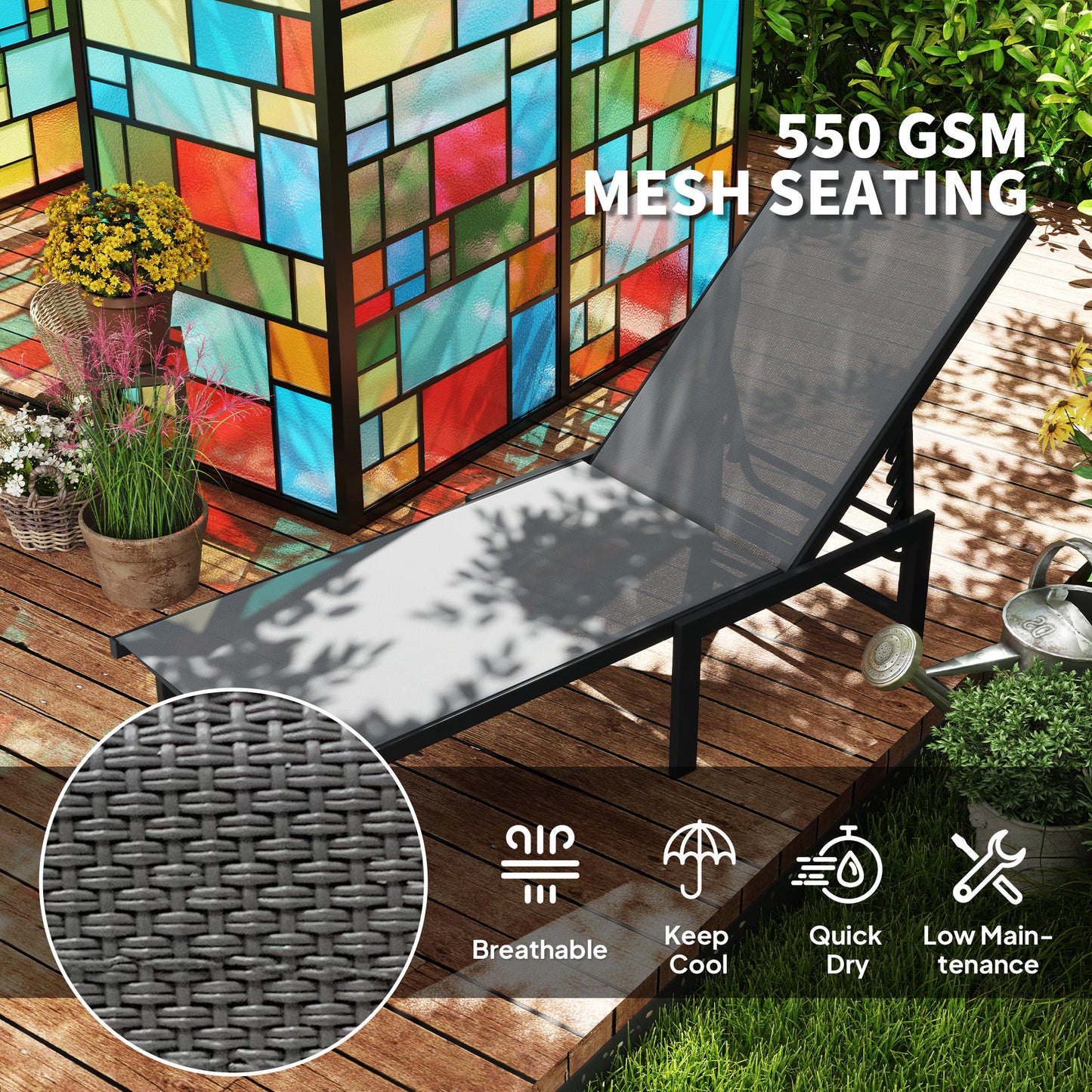 Reclining Sun Lounger