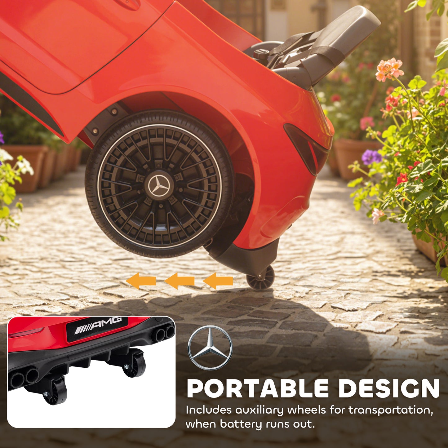 Licensed Mercedes AMG Kids Electric Car