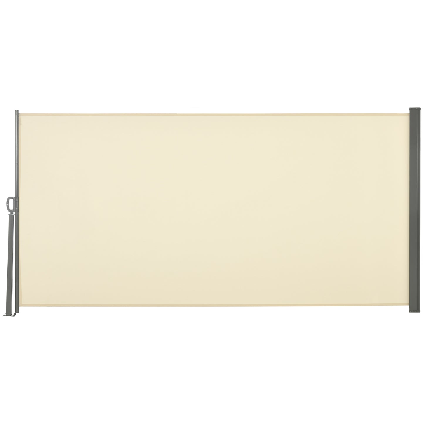 Retractable Sun Side Awning Screen Fence Patio Garden Wall Balcony (3)