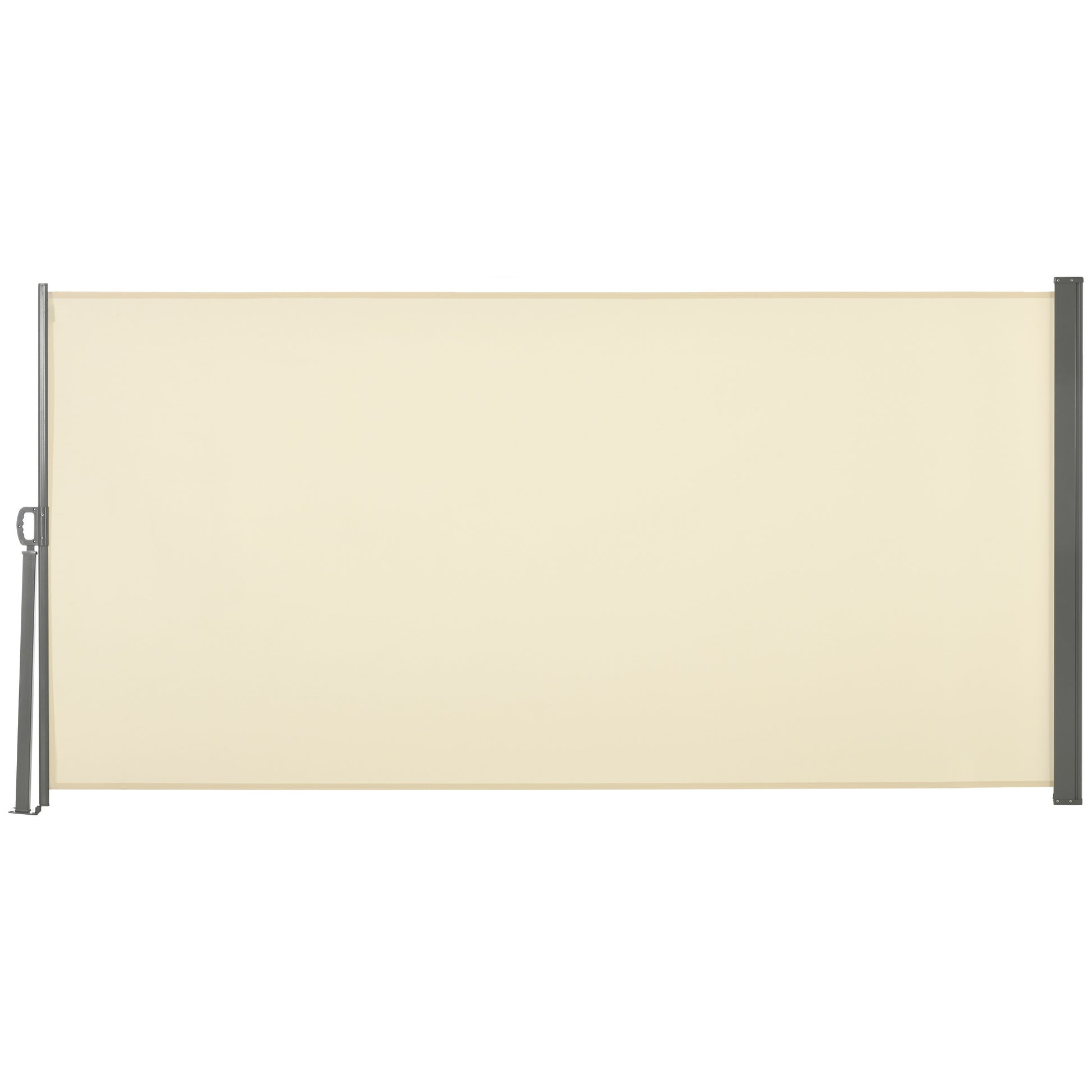 Retractable Sun Side Awning Screen Fence Patio Garden Wall Balcony (3)