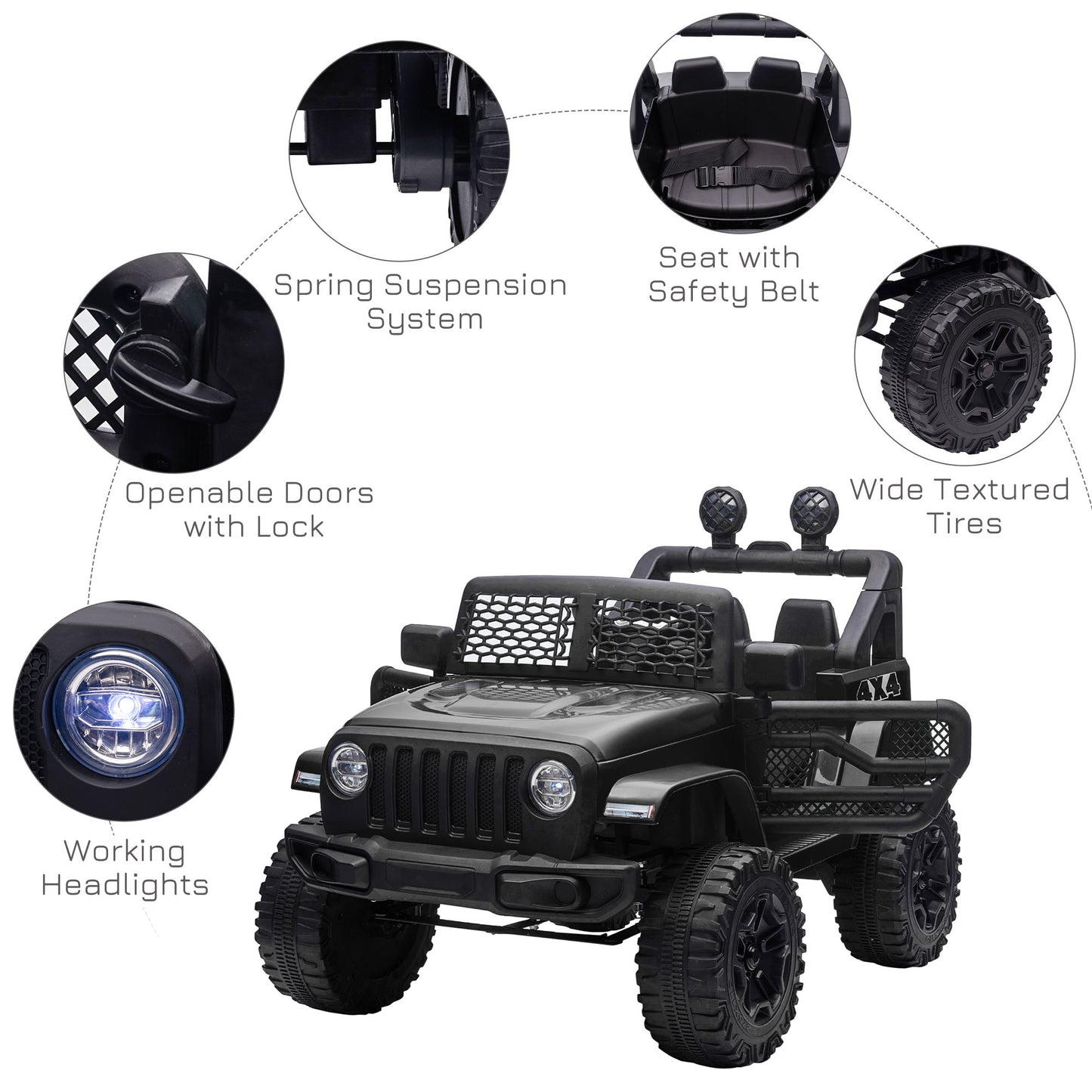Kids Electric Ride On Car 12V Off Road Toy