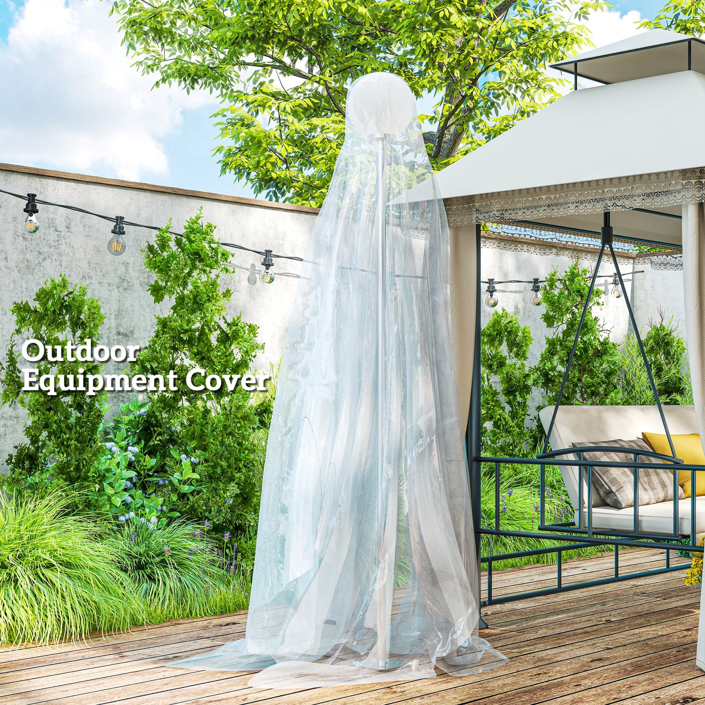 6 X 10m Heavy Duty (150um/6mil) Polypropylene Greenhouse Cover