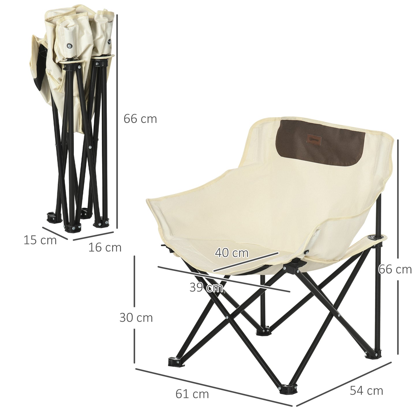 Camping Chair, Lightweight Folding Chair with Carrying Bag