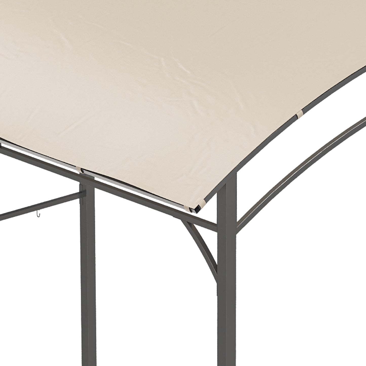 2.2 x 1.5 m BBQ Grill Gazebo Tent, Garden Grill with Metal Frame