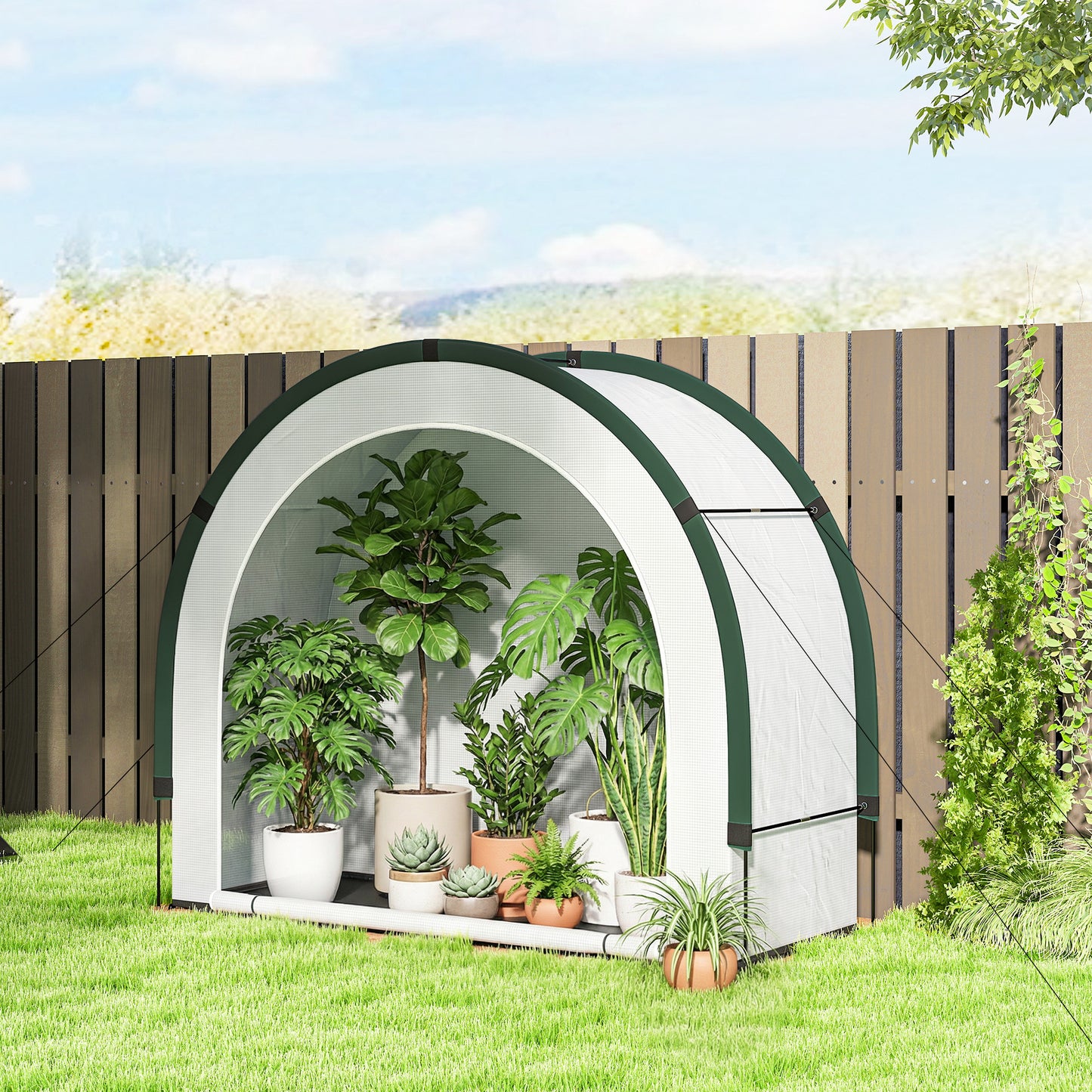 Foldable Small Greenhouse, Portable Green House Mini Greenhouse
