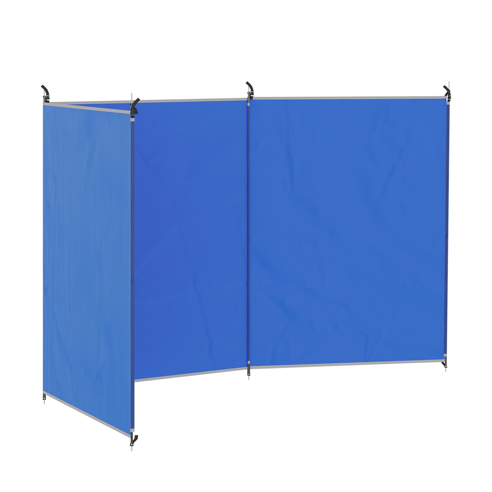 Camping Windbreak, Foldable Portable Wind Blocker w/ Carry Bag (1)